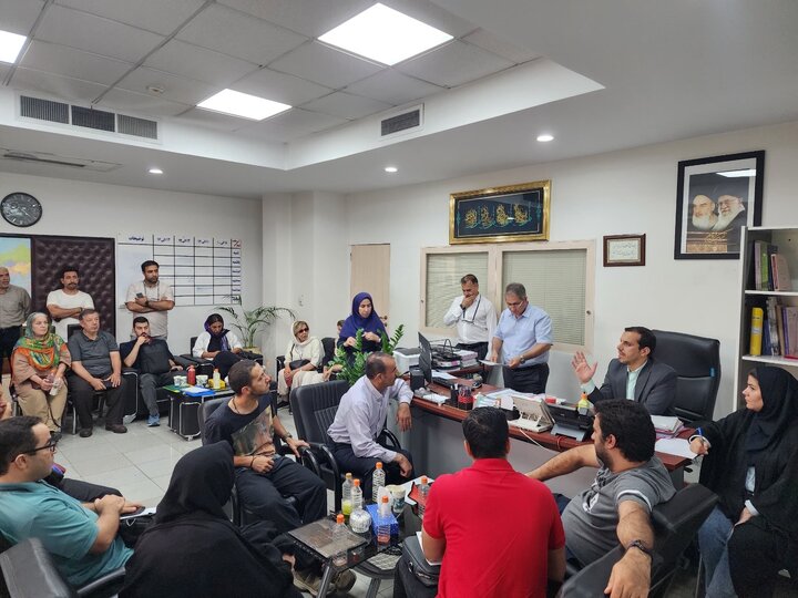 هم‌افزایی معاونت‌های مالی و شهرسازی منطقه ۷ برای رسیدگی به شهروندان آسیب دیده