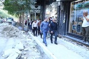 پیشرفت روند بهسازی فاز چهارم و پنجم خیابان لاله‌زار جنوبی