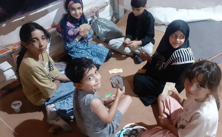 برپایی موکب مادر و کودک در پایانه مرزی زرباطیه عراق