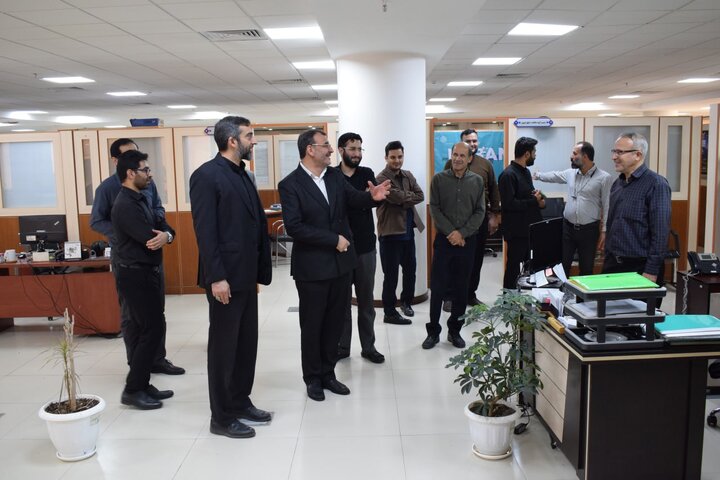 بازدید معاون شهردار تهران از مرکز مطالعات و برنامه‌ریزی شهر تهران