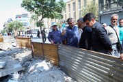 پیشرفت ۴۰ درصدی بهسازی محور ۱۵ خرداد در منطقه ۱۲