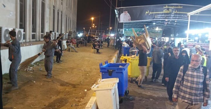 جمع‌آوری ۱۷ تن پسماند در پایانه مرزی خسروی توسط جهادگران منطقه ۲۲