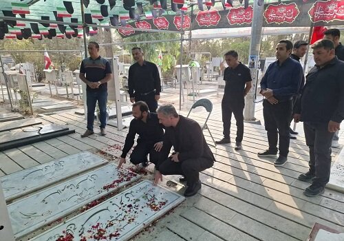 طرح سامان‌دهی قطعه ۲۴ گلزار شهدای بهشت زهرا(س) با اجرای محوطه‌سازی و همسطح‌سازی