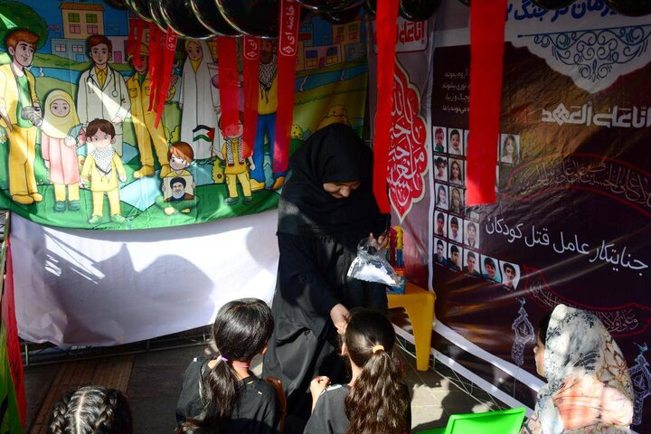 ارائه خدمات ویژه به مادران و کودکان در مسیر پیاده‏‌روی جاماندگان اربعین حسینی