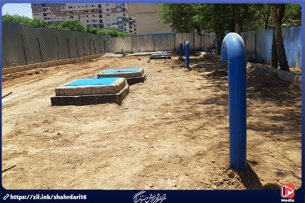 احداث مخازن بتنی یک هزار مترمکعبی در بوستان‌های منطقه ۱۸ پایتخت