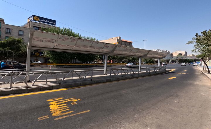 ایمن‌سازی معابر اصلی منطقه ۲۰ با جابجایی ایستگاه‌های BRT