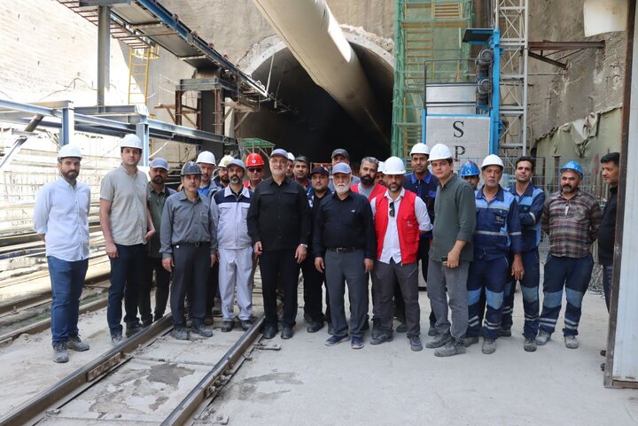 رصد میدانی پروژه‌های فعال مترو توسط شهردار تهران