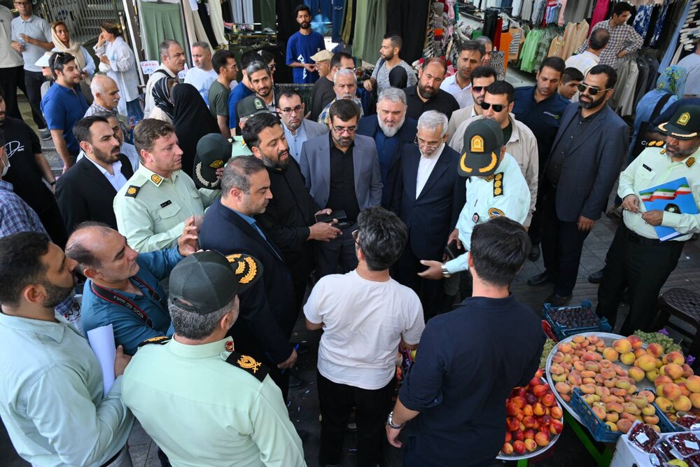 مقابله مستمر و جدی با بساطگستران تجریش مطالبه شهروندان است