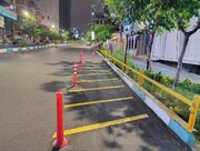 احداث ۹ توقفگاه‌ استاندارد موتورسیکلت به منظور نظم‌بخشی معابر و ایمنی عابران