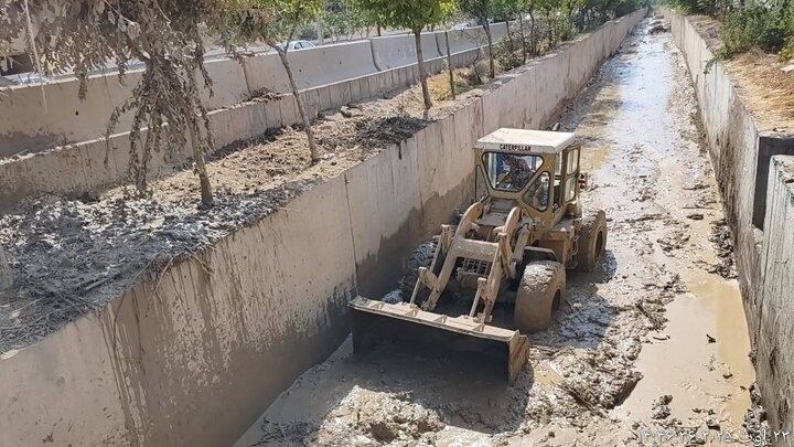 بزرگترین مسیل شرق تهران به طول ۱۵ کیلومتر پاکسازی می‌شود