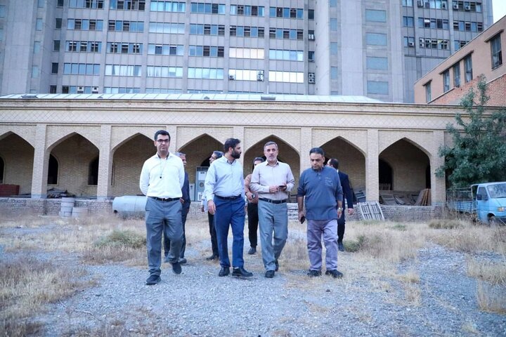 نوسازی و تجهیز فضاهای ورزشی، علمی و فرهنگی مدرسه دارالفنون