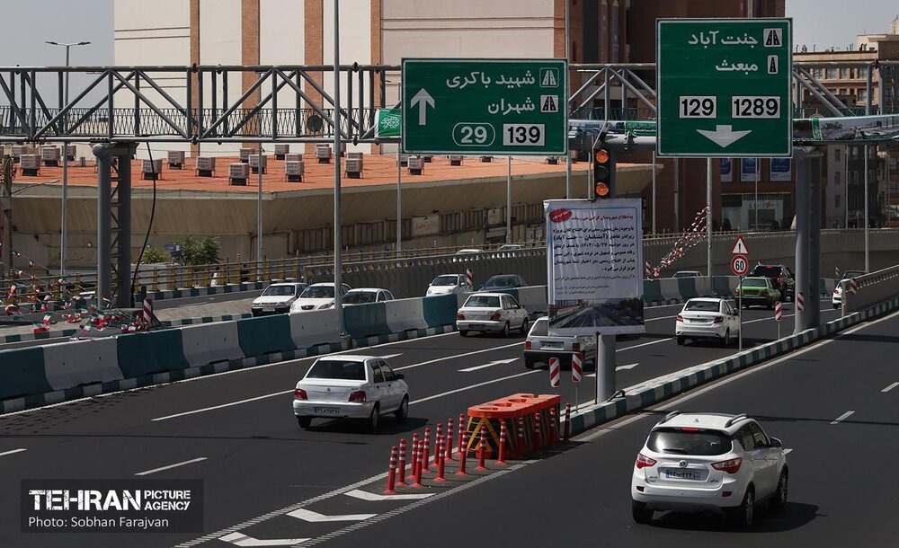 تقاطع غیرهمسطح جنت آباد- آبشناسان