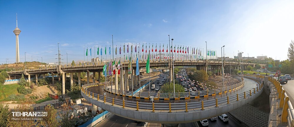 بهره‌برداری از دوربرگردان غیرهمسطح شمال به شمال بزرگراه چمران