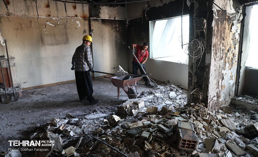 بازسازی واحدهای آسیب دیده منطقه 2