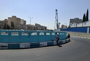 رنگ‌آمیزی دیواره زیرگذر و ساماندهی محدوده تقاطع غیرهمسطح بزرگراه شهید آبشناسان-جنت‌آباد