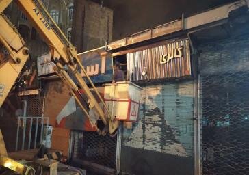  آغاز عملیات شبانه حذف زوائد شهری در منطقه ۸ 