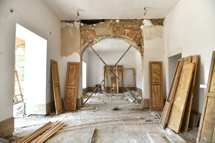 اتمام پروژه مرمت و باز زنده‌سازی کوشک «باغ سلیمانیه»؛ اواخر پاییز