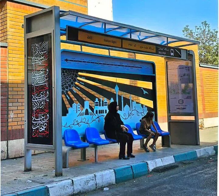 نوسازی سرپناه ایستگاه‌های اتوبوس آغاز شد