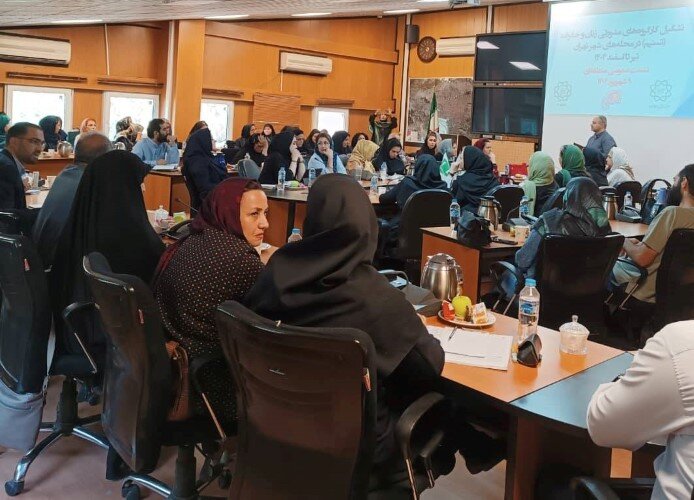 افتتاحیه دو طرح مرکز زنان و خانواده در منطقه ۶ تهران