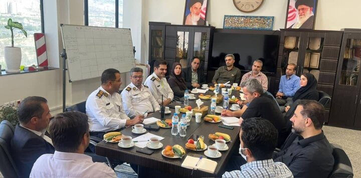 اجرای عملیات ایمن‌سازی معابر محلی منطقه ۲۲