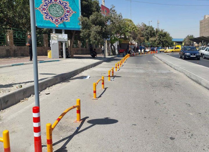 ساماندهی پایانه تاکسیرانی مترو شهرری با رویکرد حل مشکلات رانندگان