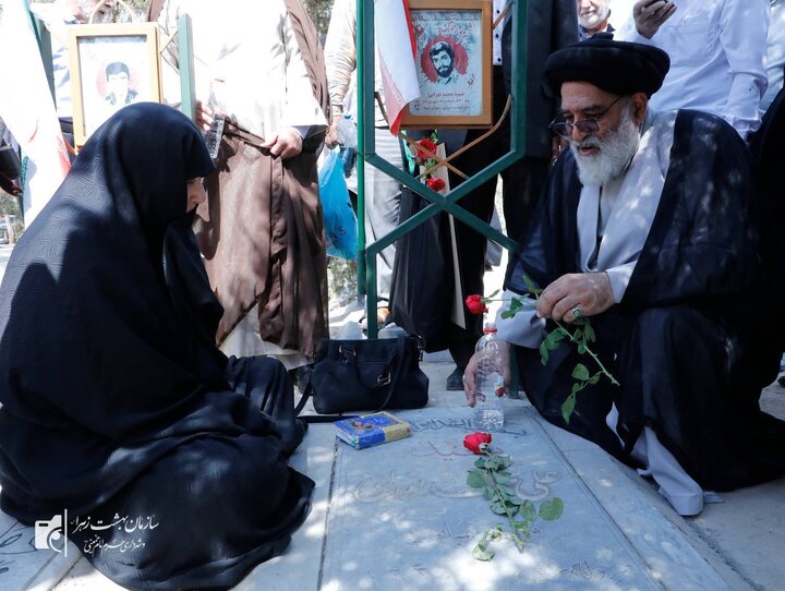 برگزاری مراسم بزرگداشت شهدای واقعه ۱۷ شهریور در بهشت زهرا(س)
