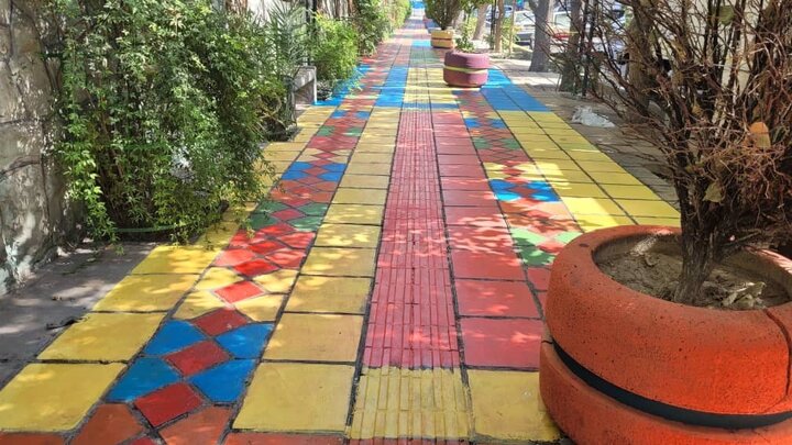 اجرای طرح‌های گذر ورزش و زیبایی بصری در خیابان بهار