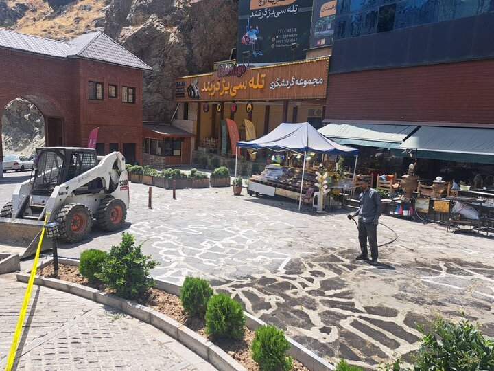 تقویت ایمنی مسیرهای کوهستانی در دربند و پس‌قلعه