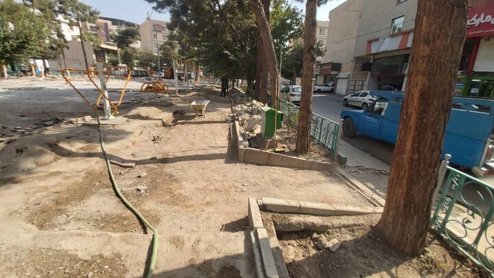 بوستان میدان صدم، ایمن‌تر و دسترس‌پذیرتر می‌شود