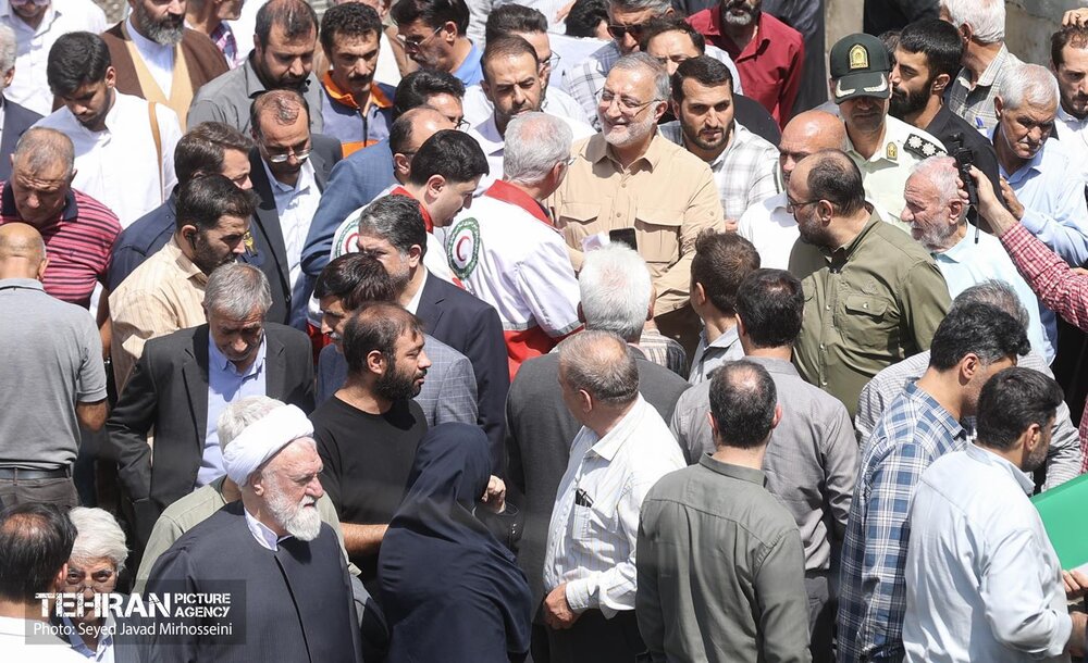 آیین کلنگ‌زنی مسجد حضرت رسول (ص) در منطقه ۱۸