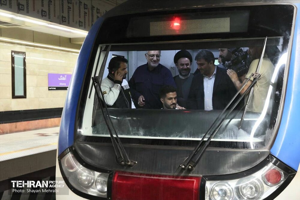 تست گرم بخش پایانی خط ۷ مترو انجام شد