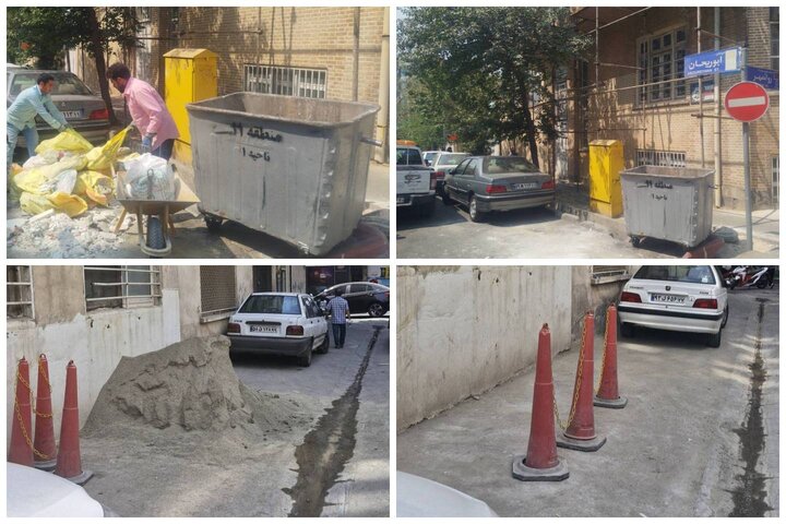 طرح آزادسازی معابر و ساماندهی خیابان حافظ در منطقه ۱۱