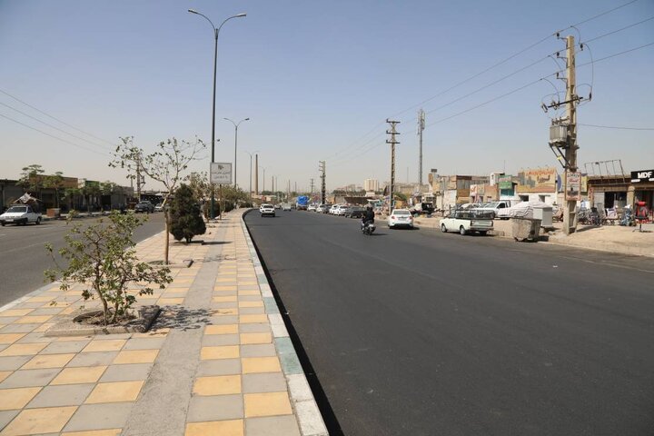 آغاز عملیات تراش و روکش خیابان شقایق در منطقه ۱۹