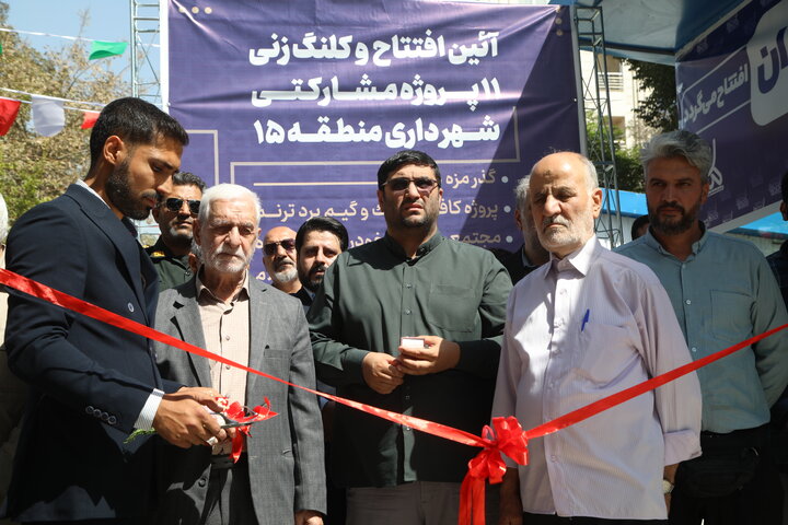 افتتاح گذر خوشمزه در منطقه ۱۵