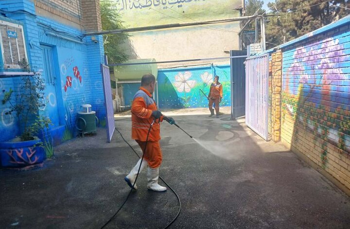 اجرای طرح‌های گسترده استقبال از مهر در ۹۵ مدرسه منطقه ۲۰