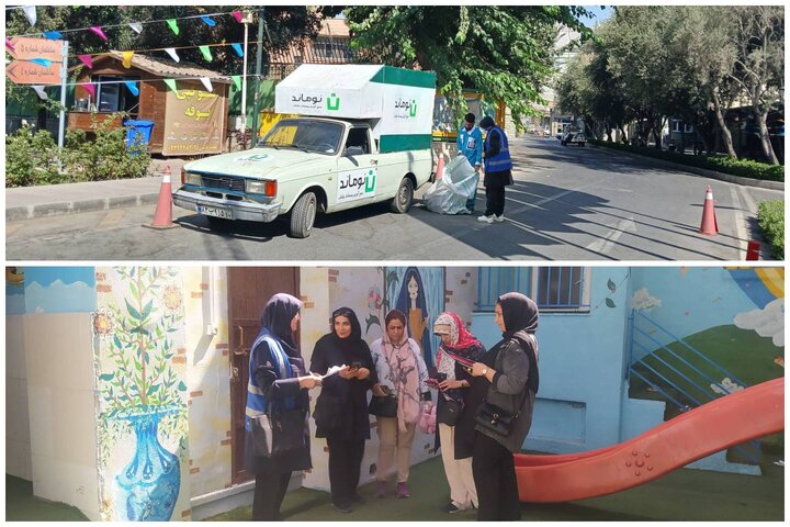 آموزش ۱۰۰۰۰ شهروند منطقه ۱۱ در فرهنگ‌سازی تفکیک پسماند از مبدا