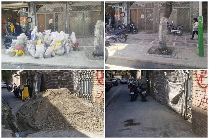 تداوم طرح آزادسازی معابر پرتردد در سطح منطقه ۱۱