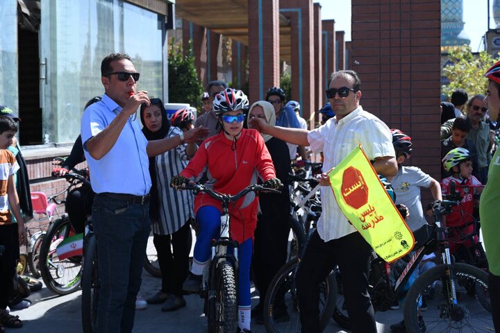  نخستین دوره مسابقه آرام‌سواران شهری در منطقه یک برگزار شد