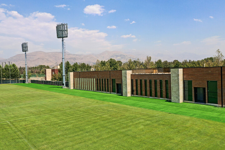 برج‌های نوری و رختکن مرکز ملی فوتبال ایران به بهره‌برداری رسید 