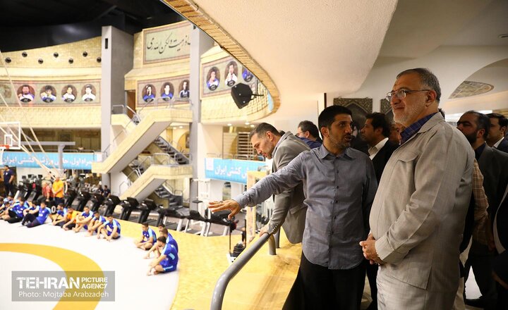 تقدیر رئیس فدراسیون کشتی از حمایت‌های شهردار تهران