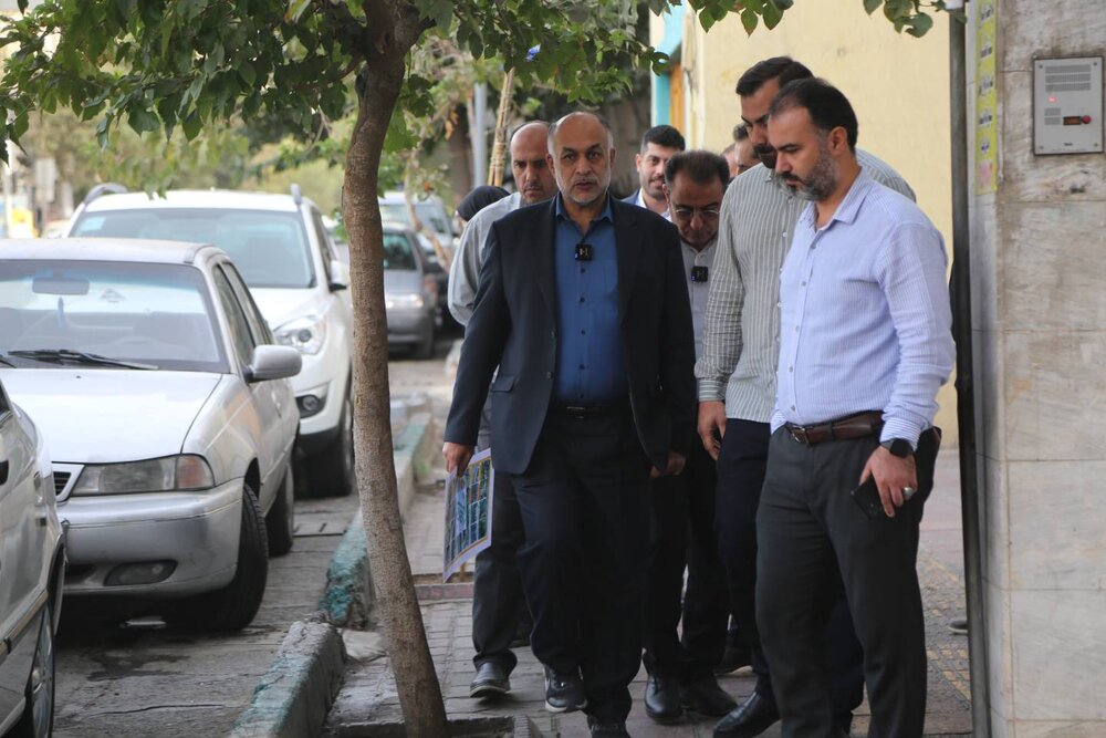 طرح ۳۶۰ درجه در منطقه ۱۰؛ فیاض روند تحول شهری را از نزدیک بررسی کرد