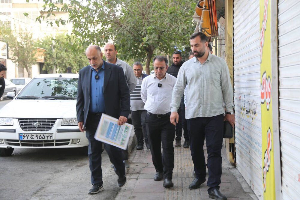 طرح ۳۶۰ درجه در منطقه ۱۰؛ فیاض روند تحول شهری را از نزدیک بررسی کرد