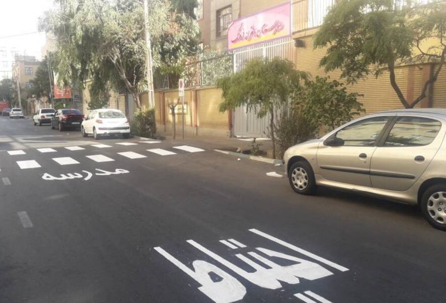 معابر ۱۴۶ مدرسه منطقه۱۳ ایمنتر شدند
