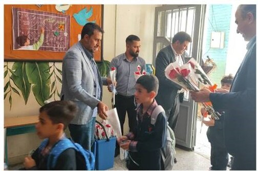 نواخته شدن زنگ شکوفه‌ها در مدارس منطقه ۲۲ همزمان با آغاز سال تحصیلی