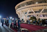 رقابت ورزشکاران زیر سایه برج میلاد