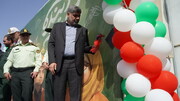 آیین نواختن زنگ آغاز فصل جدید تعلیم و تربیت در مدرسه امام حسین(ع) منطقه ۲۱