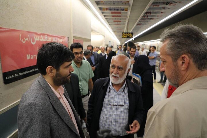 تزریق منابع مالی برای توسعه فعالیت‌ها در مترو/ ایستگاه‌های مریم مقدس و سرباز آبان‌ به بهره‌برداری می‌رسند