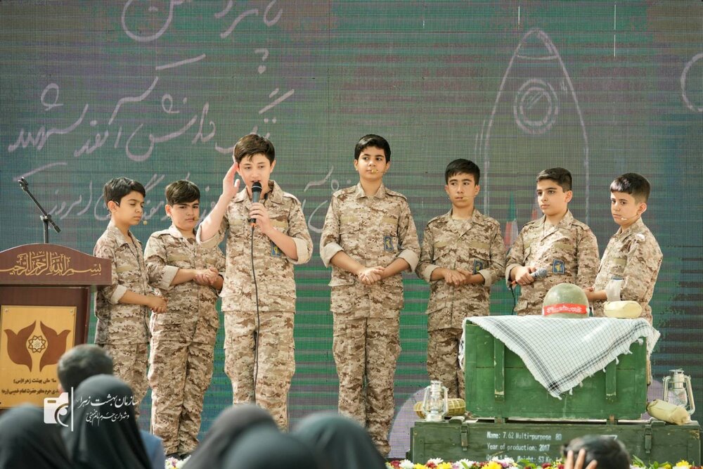 نواخته شدن پانزدهمین زنگ "دانشآموز شهید" در گلزار شهدای بهشت زهرا(س)