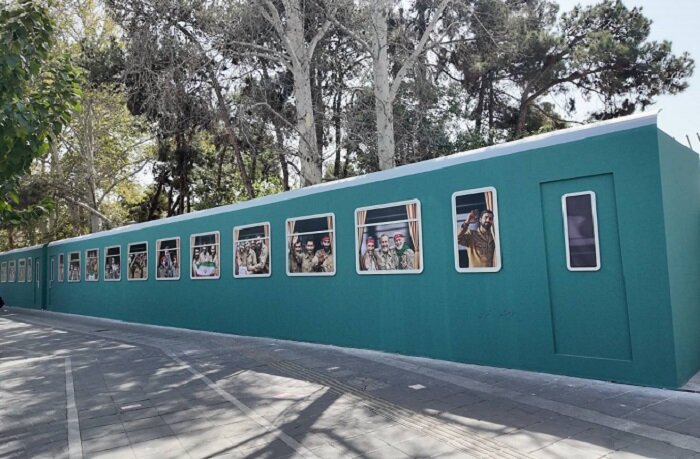 المان «قطار عشق» در منطقه ۲؛ ادای احترام به رزمندگان دفاع مقدس در پایتخت