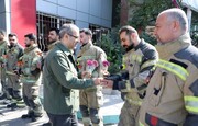 تقدیر شهردار منطقه ۶ از آتش‌نشانان